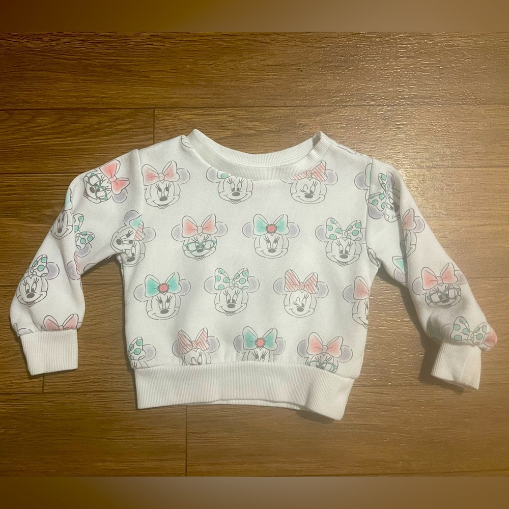 💕 3/$12  Disney Jr Minnie Mouse sweatshirt 💕